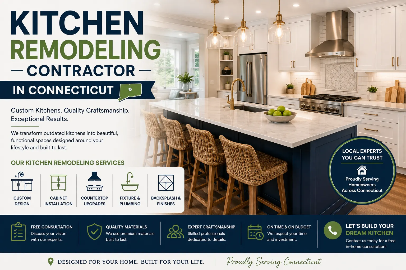 Kitchen Remodeling Contractor in Connecticut