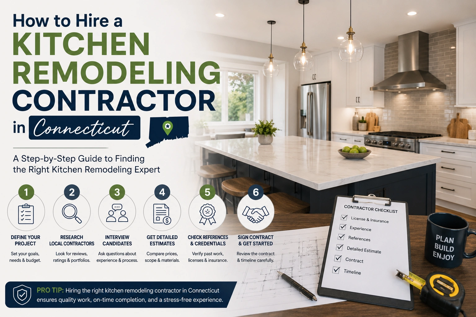 Kitchen Remodeling Contractor in Connecticut